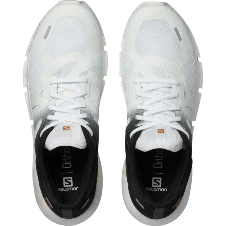 White / Black Salomon Predict 2 Men's Running Shoes | IE NJ0851